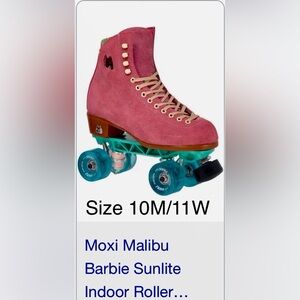 Malibu Barbie Kids Roller Skates - Pink